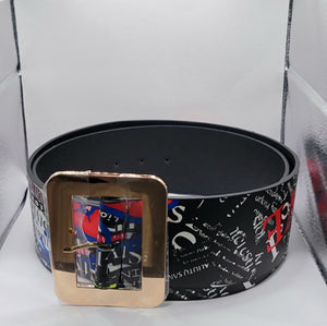 New Arrival!! Graffiti Belt