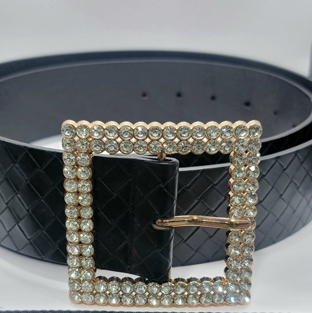 New Arrival!!! Black Bling Belt