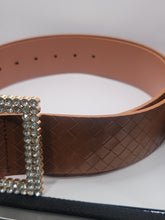 Load image into Gallery viewer, New Arrival!!! Brown Bling Belt