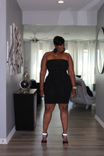 Load image into Gallery viewer, Sale Item All Black Tube body Dress