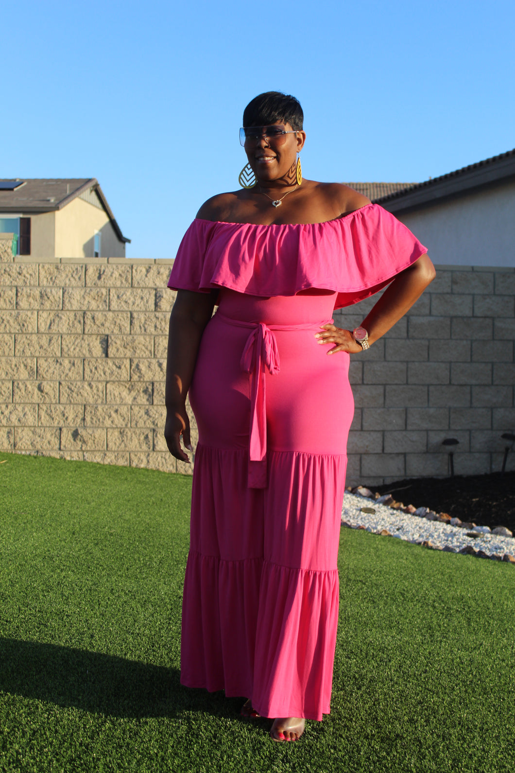 Sale Item!!!!!! Off Shoulder Jumpsuit