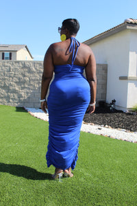 Sale Item!!! So Sexy In All this Blue Dress