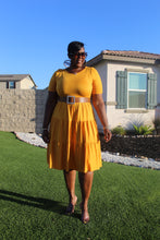 Load image into Gallery viewer, New Arrival!!! Simple, Cute, Classy Gold Dress