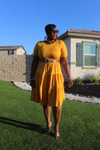 Load image into Gallery viewer, New Arrival!!! Simple, Cute, Classy Gold Dress