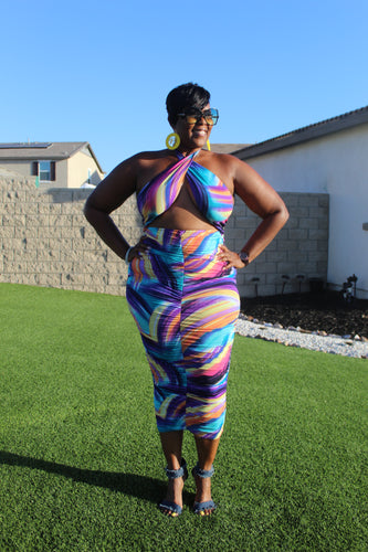 New Arrival!!! Givin Vacation Vibes Dress