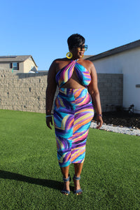 New Arrival!!! Givin Vacation Vibes Dress