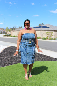 New Arrival!!! Lovin This Denim Dress