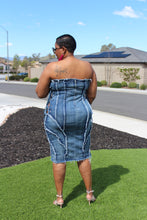 Load image into Gallery viewer, New Arrival!!! Lovin This Denim Dress