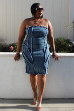 Load image into Gallery viewer, New Arrival!!! Lovin This Denim Dress