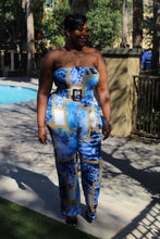 Load image into Gallery viewer, Sale Item!!! Wide Leg Tube Jumpsuit. Belt Sold Separately.