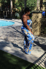 Load image into Gallery viewer, Sale Item!!! Wide Leg Tube Jumpsuit. Belt Sold Separately.
