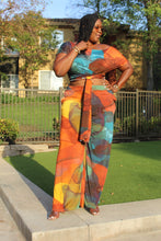 Load image into Gallery viewer, Sale Item Off Shoulder Top &amp; Palazzo Pants Set.