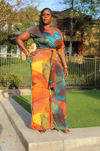 Sale Item Off Shoulder Top & Palazzo Pants Set.