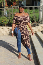 Load image into Gallery viewer, Sale Item!!! All This Chocolate Off Shoulder Maxi Top.
