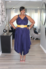 Load image into Gallery viewer, Final Sale Item Fabulous Linen Jumpsuit with Pockets Ladies.