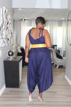Load image into Gallery viewer, Final Sale Item Fabulous Linen Jumpsuit with Pockets Ladies.