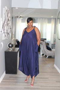 Final Sale Item Fabulous Linen Jumpsuit with Pockets Ladies.