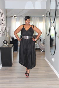 Final Sale Item Fabulous Linen Jumpsuit with Pockets Ladies.