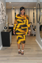 Load image into Gallery viewer, Sale Item!!!! You Gotta Love the Color Crew Neck Long Sleeve Dress