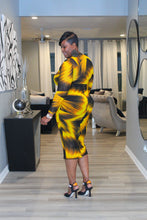 Load image into Gallery viewer, Sale Item!!!! You Gotta Love the Color Crew Neck Long Sleeve Dress