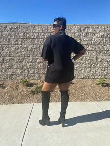 Sale Item!! Think Like A Queen Sequin Shirt Dress