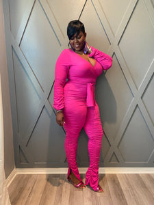The Perfect Ruched Two Piece Set