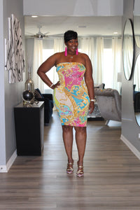 Sale Item!!! Simply Gorgeous Tube Dress with Light Cardigan