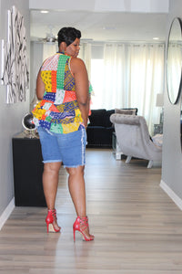 Sale Item Just Sexy & Cute Distress Denim Shorts