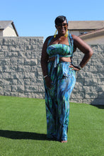 Load image into Gallery viewer, Vacation Ready Wrap Tube Top with Palazzo Pants