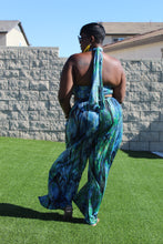 Load image into Gallery viewer, Vacation Ready Wrap Tube Top with Palazzo Pants