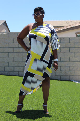 Sale Item!!!! Asymmetrical One Shoulder Dress