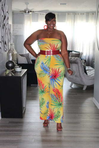Sale Item!!! Only If you love Yellow Tube Jumpsuit