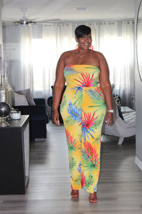 Sale Item!!! Only If you love Yellow Tube Jumpsuit