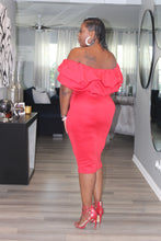 Load image into Gallery viewer, New Arrival!!! Another Show Stopper Ruffled Tube Dress