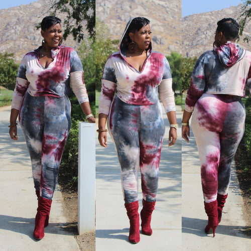 Sale Item!! Tye Dye Hoodie and Pants Set