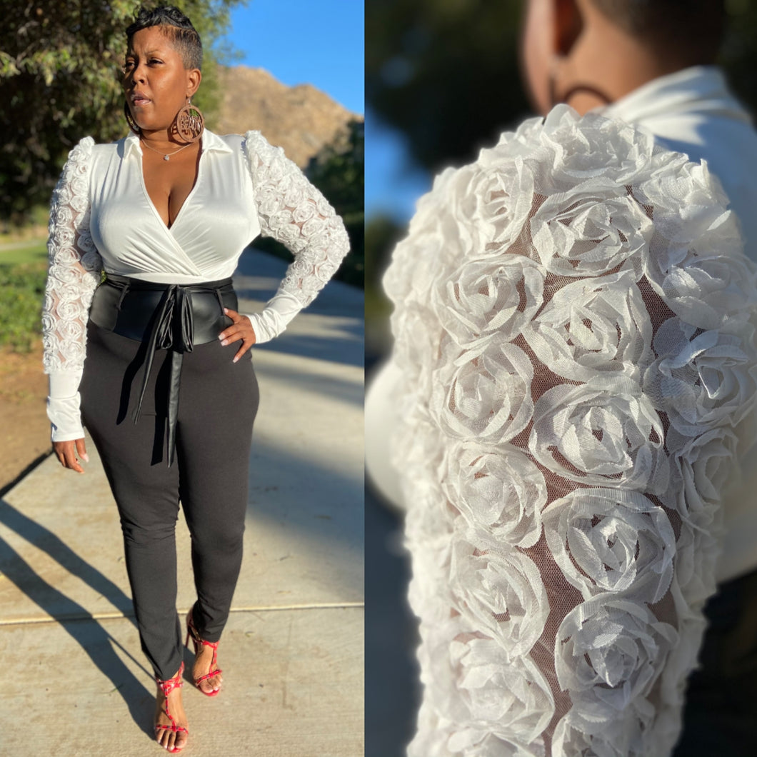 Final Sale The Rose Body Suit